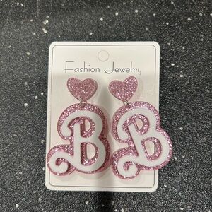 Barbie acrylic earrings
